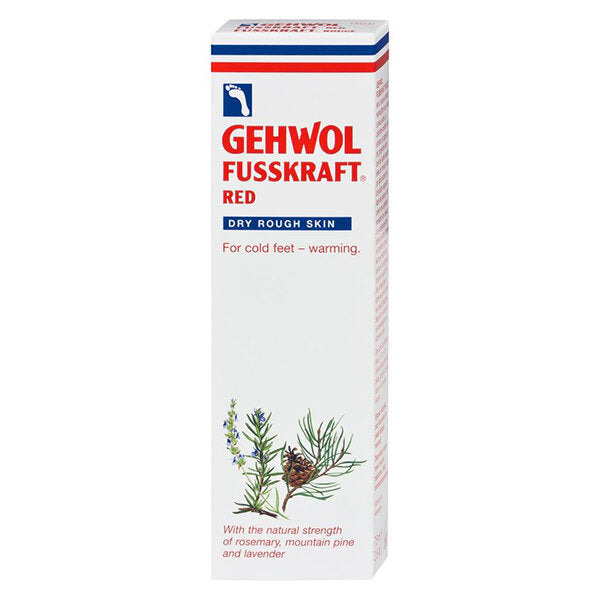 GEHWOL FUSSKRAFT Red šildomasis kojų kremas, 75 ml