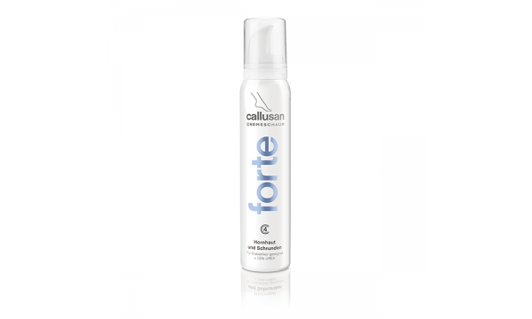 Callusan Forte kremo putos įtrūkusiai ir kietai pėdų odai, 125ml