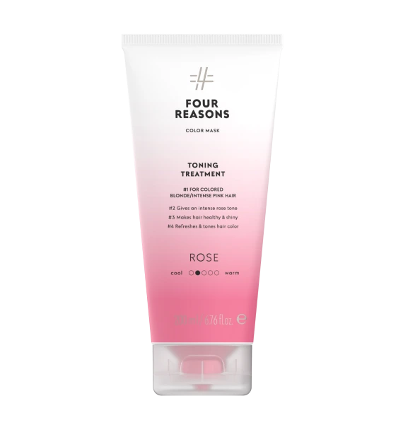 FOUR REASONS COLOR MASK KAUKĖ TONUOJAMOJI ROSE 200ml