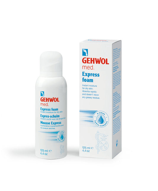 GEHWOL MED Express Foam putos normaliai ir sausai pėdų odai, 125 ml