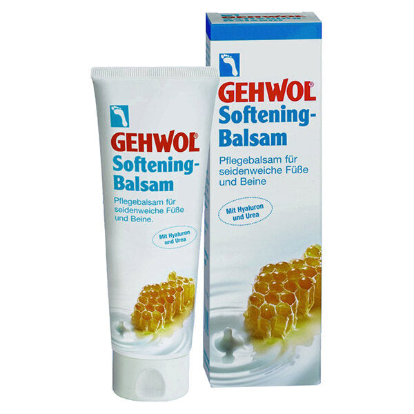 GEHWOL SOFTENING BALM minkštinamasis balzamas su hialurono rūgštimi, 125 ml