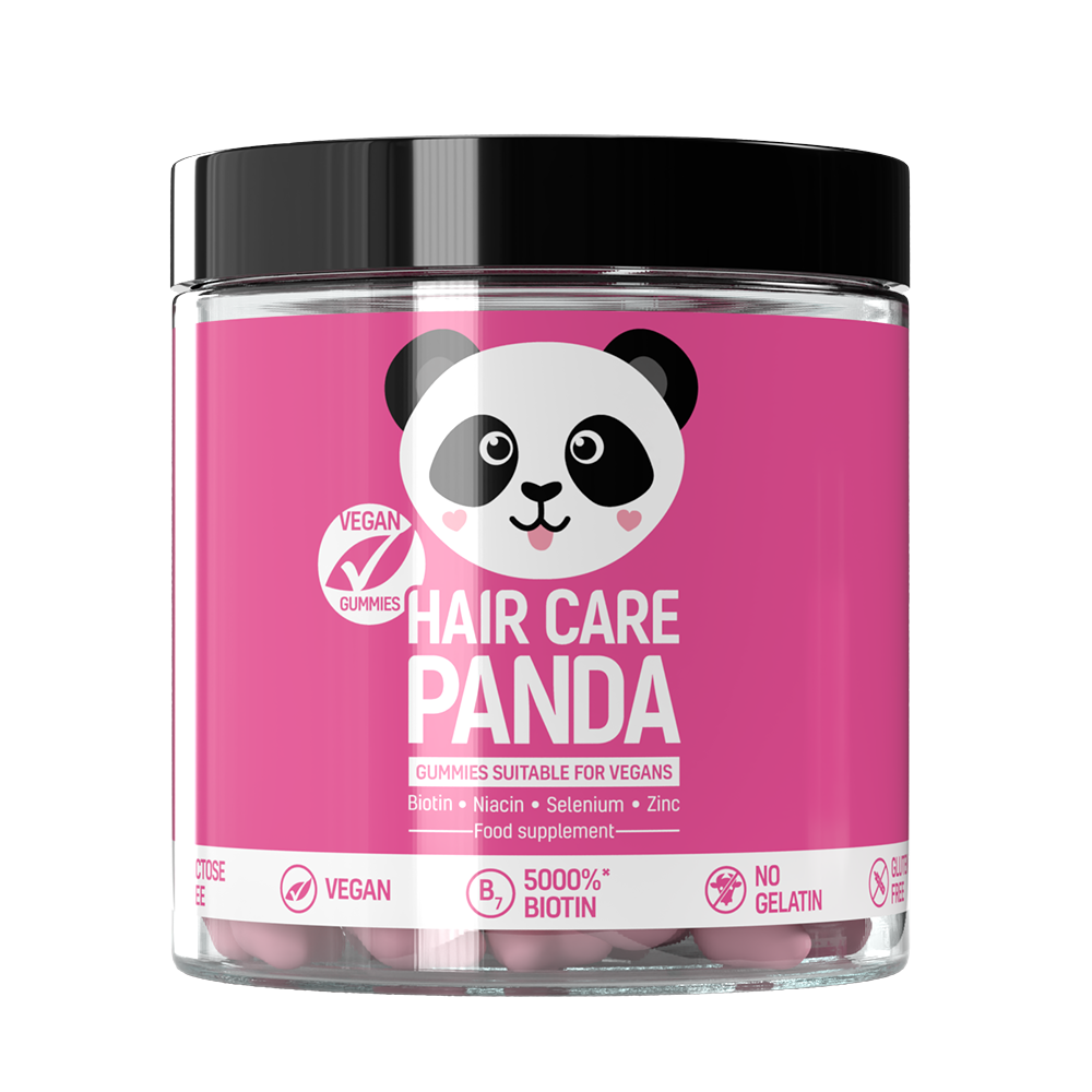 HAIR CARE PANDA maisto papildas plaukų priežiūrai, 300g