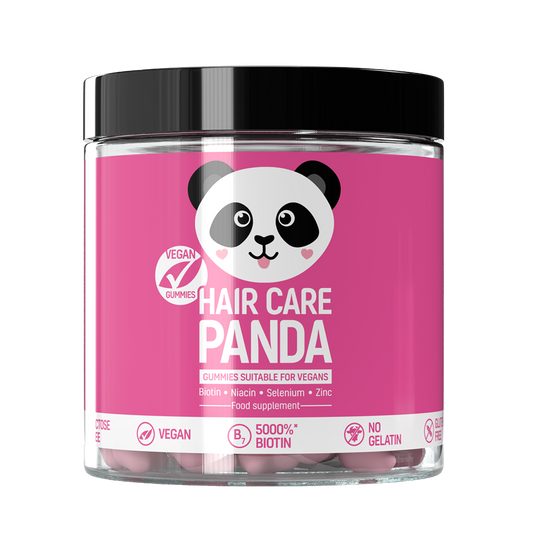HAIR CARE PANDA maisto papildas plaukų priežiūrai, 300g