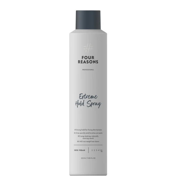 FOUR REASONS PROFESSIONAL EXTREME HOLD SPRAY LABAI STIPRIOS FIKSACIJOS LAKAS 300ml